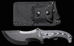 Messer, "Operation Kodiak", schwarz, Scheide