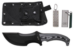 Messer, "Operation Kodiak", schwarz, Scheide