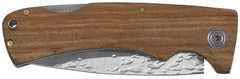Klappmesser, Holzgriff, Hammerschlagklinge
