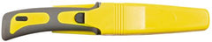 Tauchermesser, gelb-schwarz, Gummigriff, Scheide