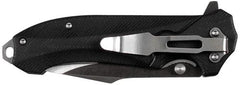 Klappmesser, Einhand, schwarz, G10-Griff