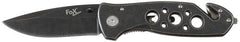 Klappmesser, Einhand, stonewashed, Metallgriff