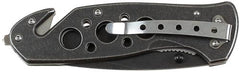 Klappmesser, Einhand, stonewashed, Metallgriff