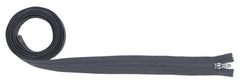 Reißverschluss, grau, teilbar, 200 cm