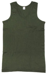 Tank-Top, oliv, 160g/m², neuw.
