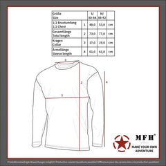 CZ Shirt, langarm, oliv, 150 g/m², neu