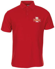 Brit. Poloshirt, "Royal Mail", rot, gebr., TOP ZUSTAND
