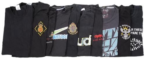 Brit. T-Shirt, schwarz, gebr.