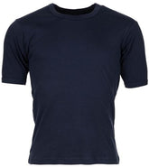 Brit. T-Shirt, "Royal Navy", PT, dunkelblau, neuw.