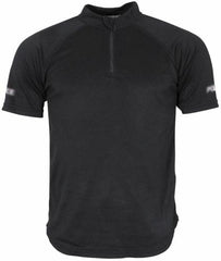 Brit. Funktions-Shirt,schwarz, Reißverschluss, gebr.