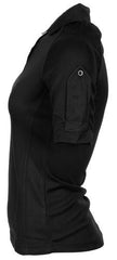 Brit. Poloshirt, DAMEN, schwarz, neuw.