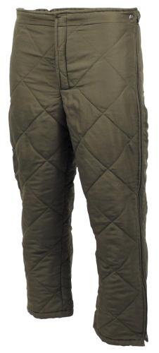 Österr. Unterziehose, oliv, gesteppt, gebr.