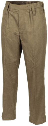 Brit. Uniformhose, braun, neuw.