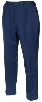 Holl. Paradehose, blau, mit Streifen, neuw.