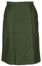 Schwed. Uniformrock, Damen, oliv, neuw.