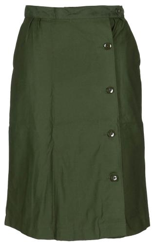 Schwed. Uniformrock, Damen, oliv, neuw.