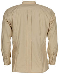 Span. Diensthemd, khaki, langarm, neuw.