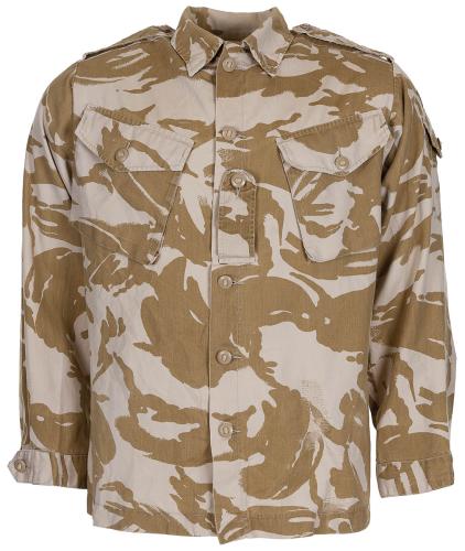Brit. Feldbluse, Combat, "Tropical", DPM desert, gebr.