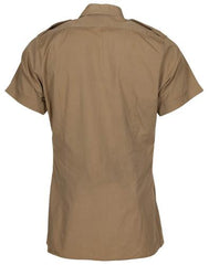 Brit. Diensthemd, khaki, kurzarm, gebr.