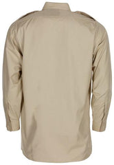 Brit. Diensthemd, beige, langarm, gebr.