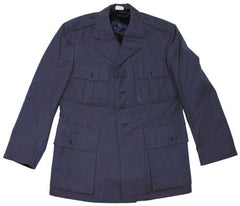 US Uniformjacke, "Air Force", blau, OHNE KNÖPFE, gebr.