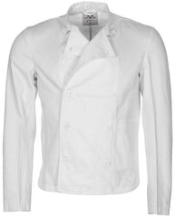 Schwed. Kochjacke, weiß, neuw., mit Lagerspuren