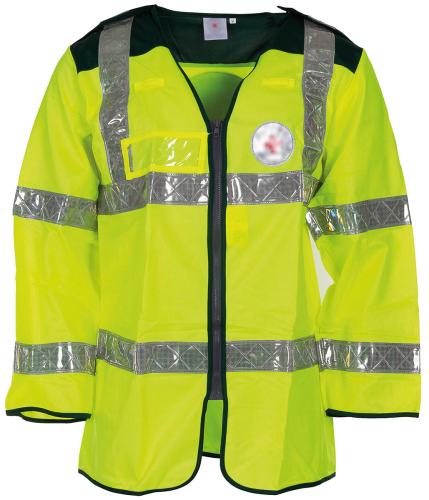 Brit. Signaljacke,"RED CROSS", mit Reflektor, neuw.