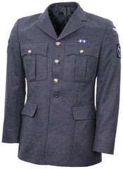 Brit. Uniformjacke, blau, "Air Force", gebr.