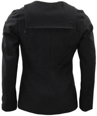 Brit. Marinejacke, schwarz, Gab., gebr.