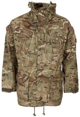 Brit. Kommandojacke "Smock", MTP tarn, winddicht, gebr.