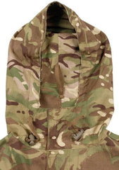 Brit. Kommandojacke "Smock", MTP tarn, winddicht, gebr.
