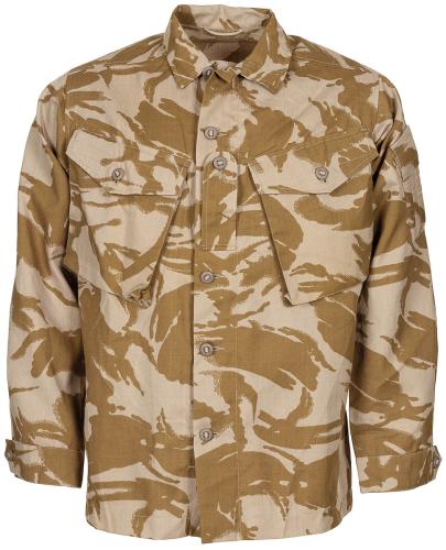 Brit. Feldjacke, Combat, DPM desert "FR", gebr.