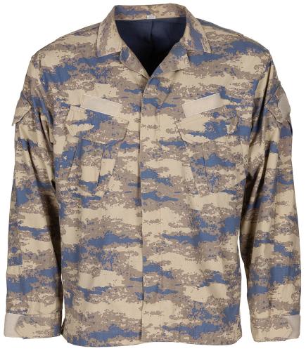 Türk. Feldbluse, Rip Stop, M2018, Air Force, gebr.