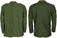 Schwed. Arbeitsjacke, oliv, gebr.