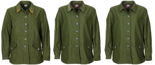 Schwed. Feldjacke, DAMEN, M 59, oliv, gebr.