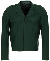Belg. Blouson, grün, mit Knopfleiste, neuwertig