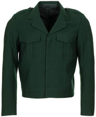 Belg. Blouson, grün, mit Knopfleiste, neuwertig