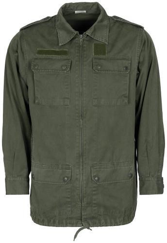 Franz. Kampfjacke, Luftwaffe, oliv, gebr.