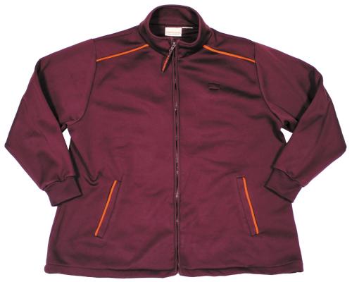 Brit. Softshell Jacke, bordeaux, gebr.