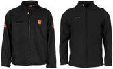 Brit. Softshell Jacke, schwarz, gebr.