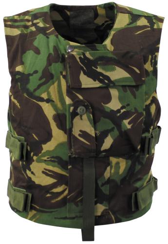 Brit. Cover-Combat-Weste, DPM tarn, gebr.