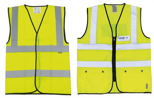 Brit. Signalweste, gelb, neuwertig