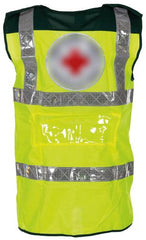 Brit. Signalweste,"RED CROSS", mit Reflektor, neuw.