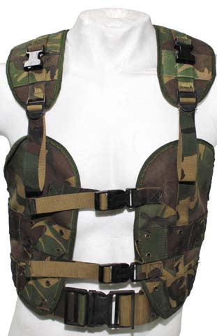 Holl. Weste, Tactical load bearing, NL tarn, gebr.