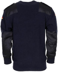 BW Pullover, blau, gebr.