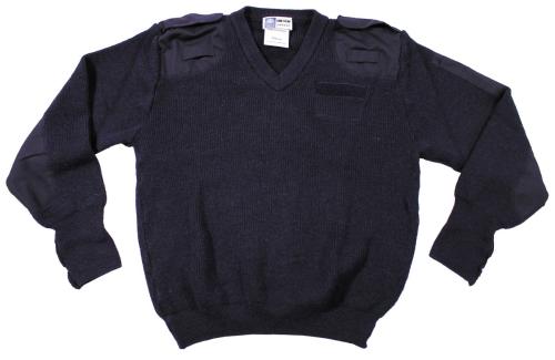 Brit. Pullover, blau, Polizei, V-Ausschnitt, neuw.