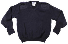 Brit. Pullover, blau, Polizei, V-Ausschnitt, neuw.