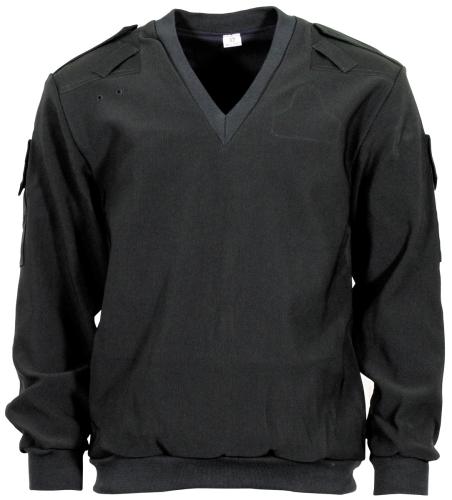 Brit. Pullover, petrol, Polizei, winddicht, gebr.