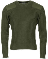 Brit. Kommando Pullover, oliv, gebr.