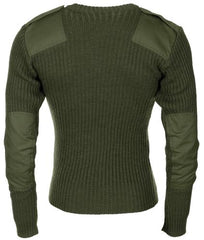 Brit. Kommando Pullover, oliv, gebr.